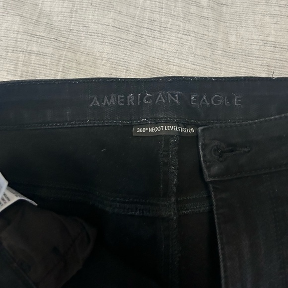 American Eagle Black Next Level Stretch Jeggings Size 16 - Picture 4 of 5